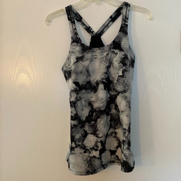 Athleta Tops - ❌SOLD❌ athleta activewear floral racer back tank top